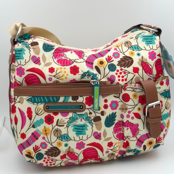 lily bloom love cats luggage